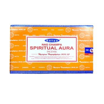 Incienso Nag Champa Spiritual Aura Satya