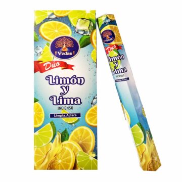 Incienso Limón y Lima Hexagonal VEDAS