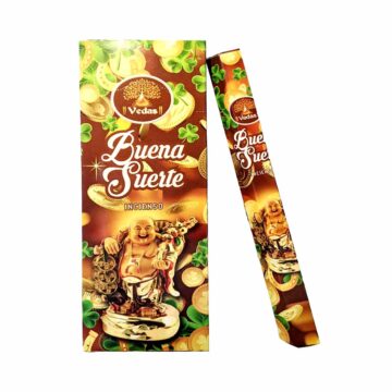 Incienso Buena Suerte Hexagonal VEDAS