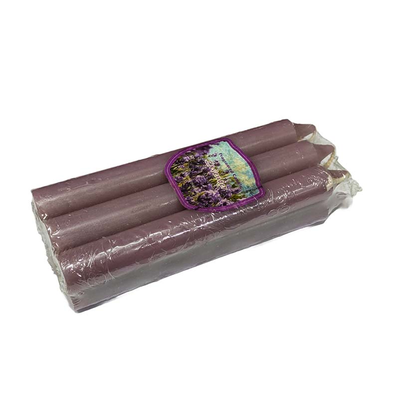 Pack de 6 velas Lavanda