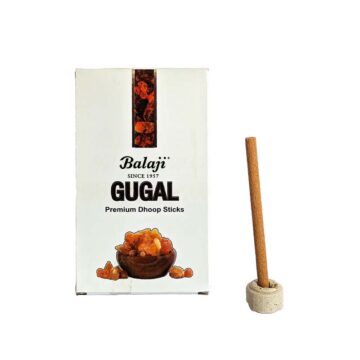 Incienso Gugal Dhoop Balaji 8cm (Unidad)