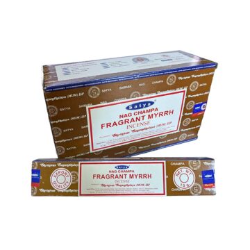 Incienso Nag Champa Fragrant Myrrh Satya