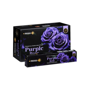 Incienso Purple Rose linea Trishul