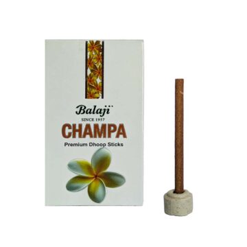 Incienso Champa Dhoop Balaji 8cm (Unidad)
