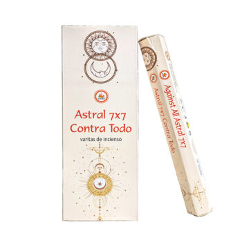 Incienso Astral 7x7 Contra Todo Hexagonal VEDIC