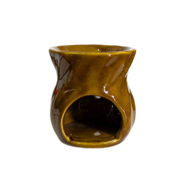 Difusor de cerámica color cafe