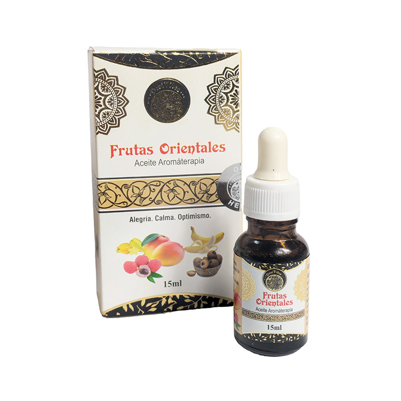 Esencia Aceite Frutas Orientales 15ml. Aromaterapia Desi Vibes