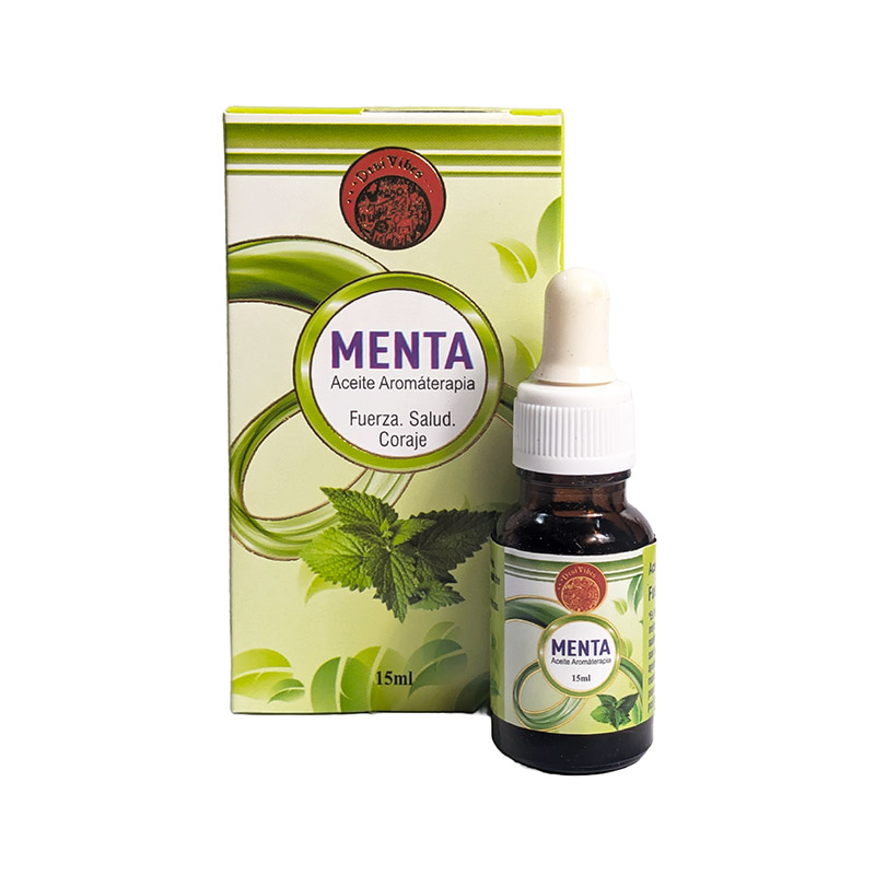 Esencia Aceite Menta 15ml. Aromaterapia Desi Vibes