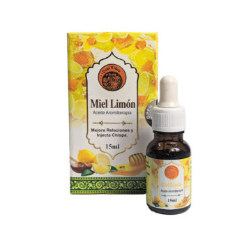 Esencia Aceite Miel Limón 15ml. Aromaterapia Desi Vibes