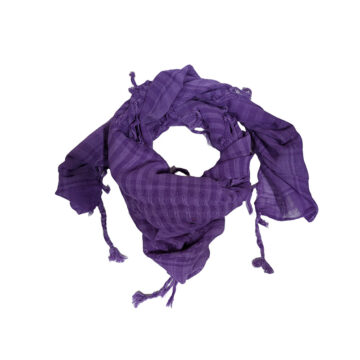 Palestino bufanda shemagh Morado Iris