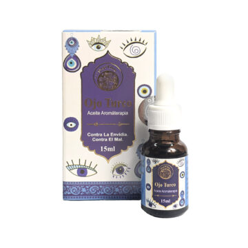 Esencia Aceite Ojo Turco 15ml. Aromaterapia Desi Vibes