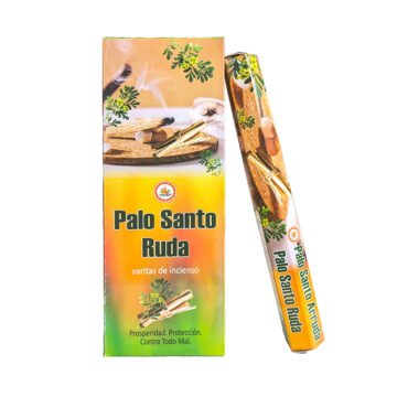Incienso Palo Santo Ruda Hexagonal VEDIC
