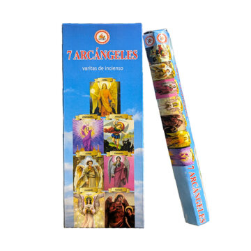 Incienso 7 Arcángeles Hexagonal VEDIC