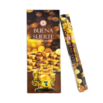 Incienso Buena Suerte Hexagonal VEDIC