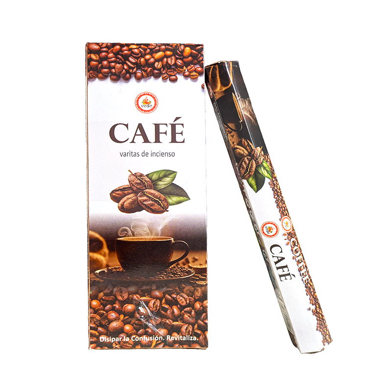 Incienso Café Hexagonal VEDIC