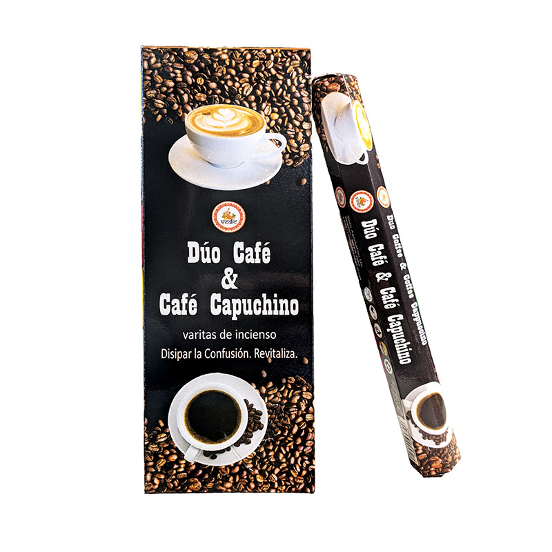 Incienso Duo Cafe y Cafe Capuccino VEDIC