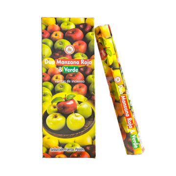 Incienso Duo Manzana Roja y Verde VEDIC
