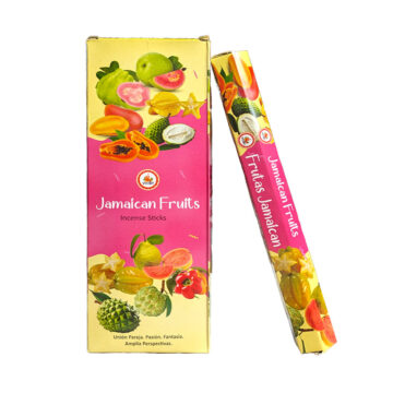 Incienso Frutas de Jamaica Hexagonal VEDIC