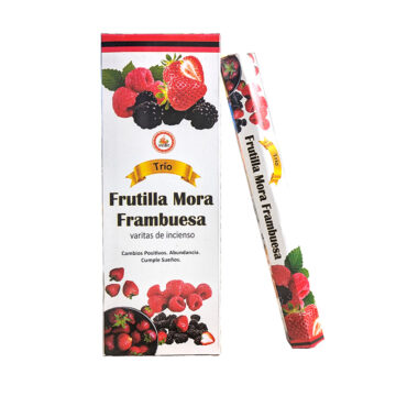 Incienso Frutilla Mora Frambuesa VEDIC