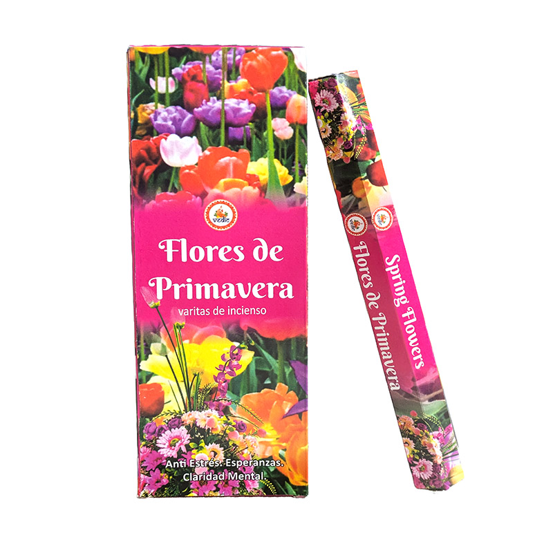Incienso Flores de Primavera VEDIC