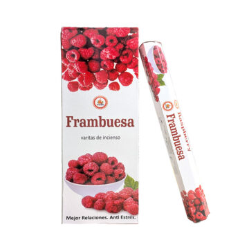 Incienso Frambuesa Hexagonal VEDIC
