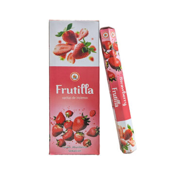 Incienso Frutilla Hexagonal VEDIC