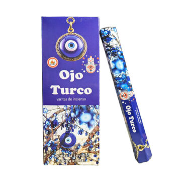 Incienso Ojo Turco Hexagonal VEDIC