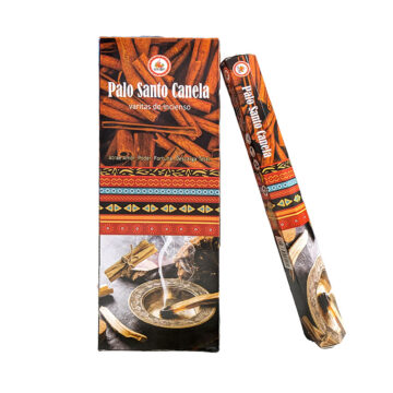 Incienso Palo Santo Canela Hexagonal VEDIC