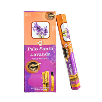 Incienso Palo Santo Lavanda Hexagonal VEDIC