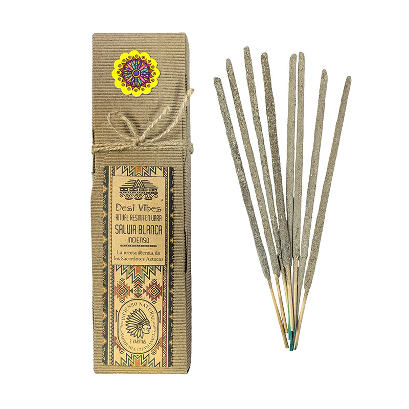 Incienso natural Salvia Blanca Ritual Desi Vibes