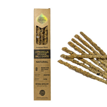 Incienso Natural Citronela Naranja Palo Santo Sagrada Madre