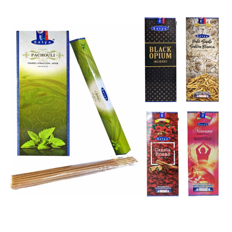 Embalaje Hexagonal marca SATYA aromas surtidos (50 cajas)