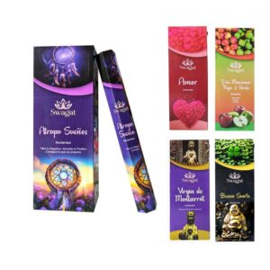 Embalaje Hexagonal marca SWAGAT aromas surtidos (50 cajas)