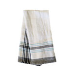 Pack de 12 Paños de Cocina Blanco con lineas