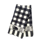 Pack de 12 Paños de Cocina Gato Azul Oscuro