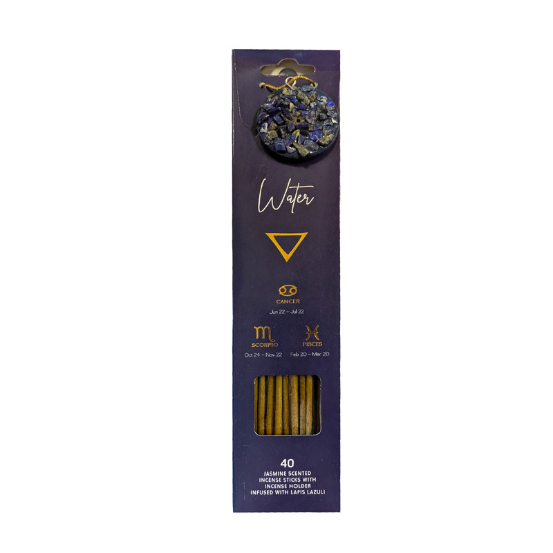 Incienso Signos Agua Pouch 40 varitas linea Elementos