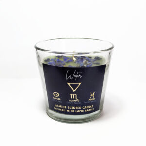 Vela aromática Signos de Agua Jazmín & Lapislázuli