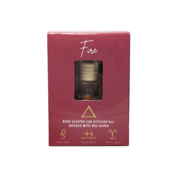 Aromatizante Signos de Fuego (Rosa & Jaspe Rojo)