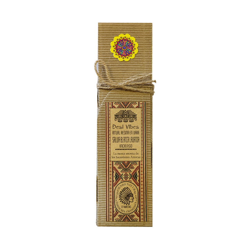 Incienso natural Salvia Blanca Lavanda Ritual Desi Vibes