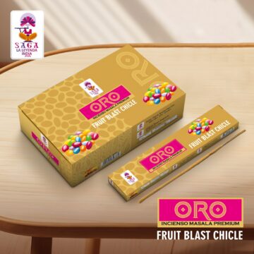 Incienso Fruit Blast Chicle Linea Oro Saga