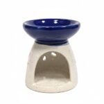 Difusor de cerámica color Blanco y Azul