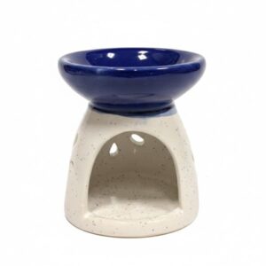 Difusor de cerámica color Blanco y Azul