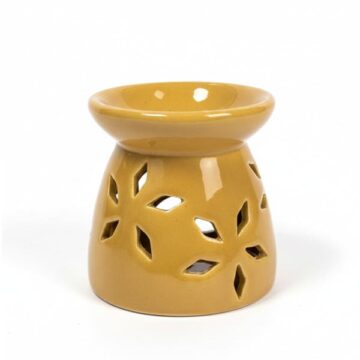 Difusor de cerámica color Amarillo Dorado