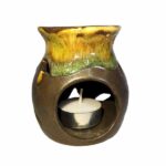 Difusor de cerámica color café