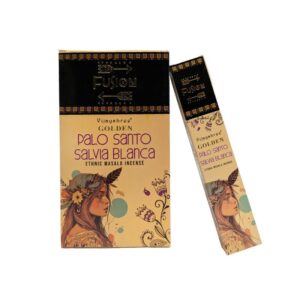 Incienso Palo Santo Salvia Blanca Golden Fusion
