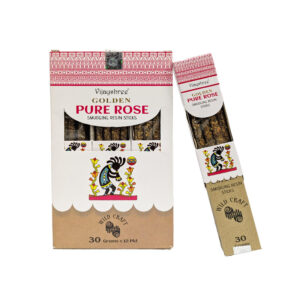 Incienso Pure Rose Golden Wild Craft