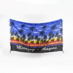 Pareo Playa de Brasil color azul perfecto para Verano