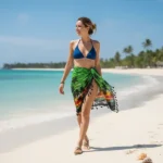Pareo Playa de Brasil color verde perfecto para Verano