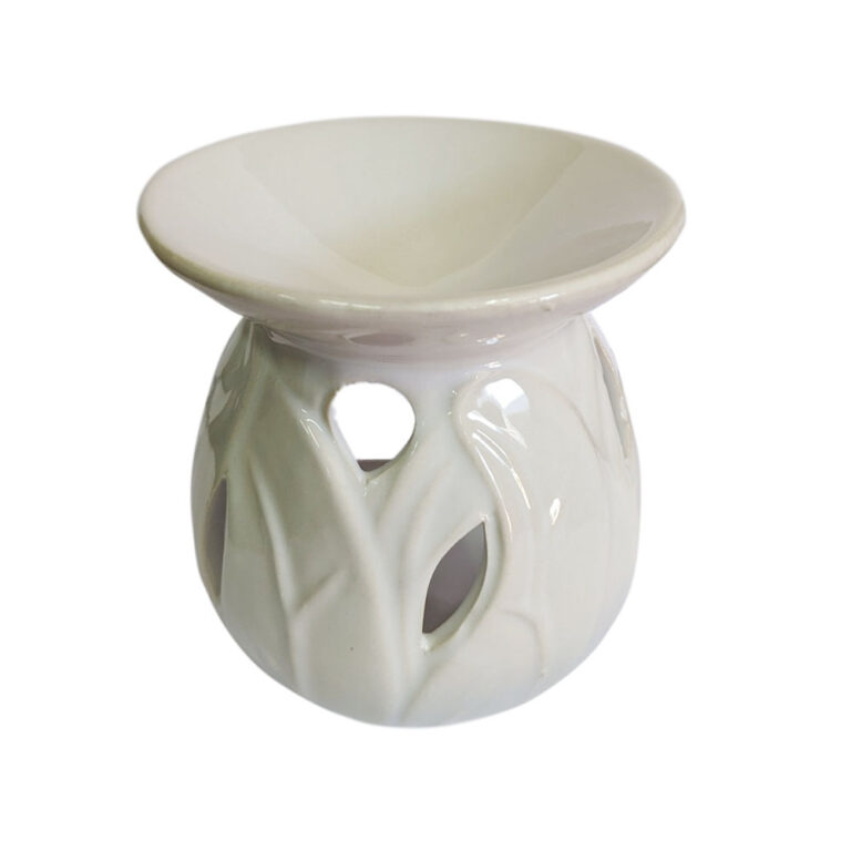Difusor de cerámica mediano color Blanco 4 Difusor de cerámica mediano color Blanco