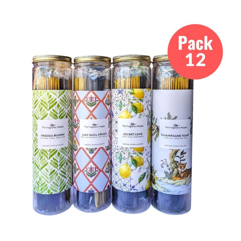 Pack inciensos de 12 sets cilindros surtidos con porta incienso 5 Pack inciensos de 12 sets cilindros surtidos con porta incienso